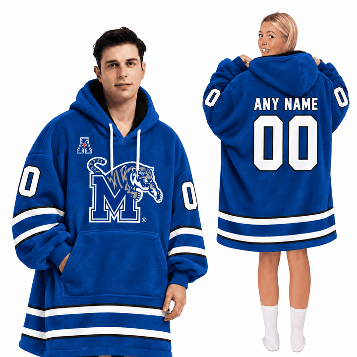 Memphis Tigers | Football Unisex Blanket Hoodie BH85632