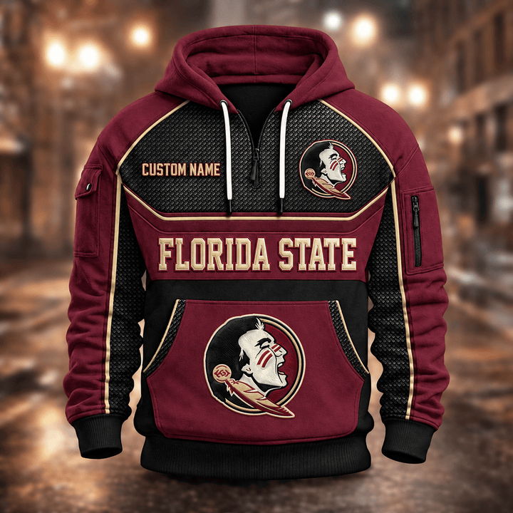 Florida State Seminoles | Football Quarter Zip Hoodie K53395
