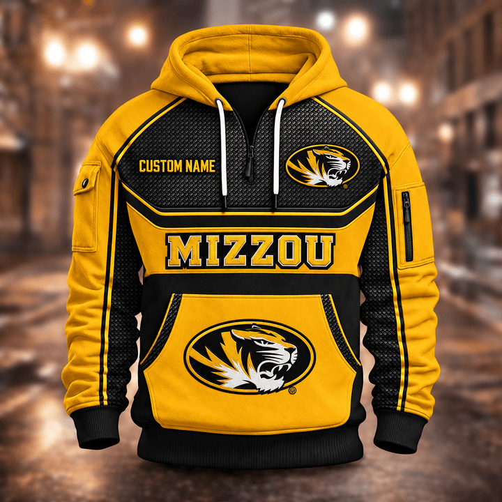 Missouri Tigers | Football Quarter Zip Hoodie K53395