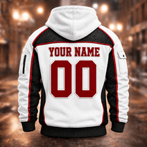 Indiana Hoosiers | Football Quarter Zip Hoodie K53395