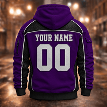 Kansas State Wildcats | Football Quarter Zip Hoodie K53395