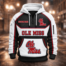 Ole Miss Rebels | Football Quarter Zip Hoodie K53395