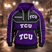 TCU Horned Frogs | Football Quarter Zip Hoodie K53395