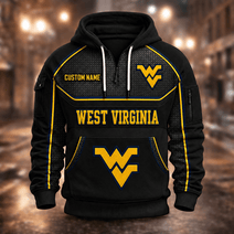 West Virginia Mountaineers | Football Quarter Zip Hoodie K53395