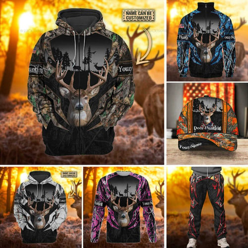 Premium Personalized Hunting Set All Over Printed DT2210262