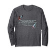Emily Dickinson Literary Quote Long Sleeve T-Shirt
