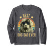 Best Dog Dad Ever Newfoundland Father's Day Gift Long Sleeve T-Shirt