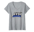Womens Grand Valley State University Lakers Ncaa Ppgvsu05 V-Neck T-Shirt