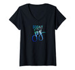 Womens Today I Choose Joy V-Neck T-Shirt