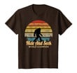 Kids Hide And Seek World Champion Bigfoot Funny Retro Boys Gift T-Shirt