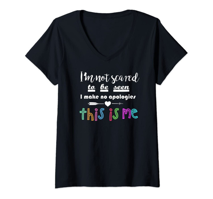 Womens This Is Me Musical Theatre Performer Broadway Fan V-Neck T-Shirt