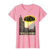 Womens Super Grandma T-Shirt Grandma The Real Superhero Tee Gifts