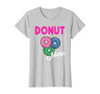 Womens Nana Donut T-Shirt Grandmother Donut Lover Gift