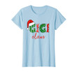 Womens Santa Hat Gigi Claus Family Matching Christmas Gift T-Shirt