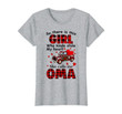 Womens Girl Stole My Heart She Calls Me Oma Christmas Gift T-Shirt