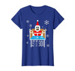 Womens Cocaine Santa let it snow christmas sweater comic T-Shirt-735429