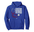Coffee Scrubs And Rubber Gloves Funny Nursing Life Hoodie