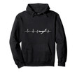 Awesome Pilot Heartbeat Hoodie Flying Airplane Pullover