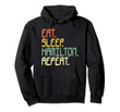 Eat Sleep Hamilton Repeat Hoodie Hamilton Gift Idea Shirt