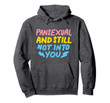 Pansexual And Still Not Into You Funny LGBTQ Pride Hoodie
