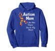 Autism Awareness Mom Hoodie Women Hooded Sweatshirt Gift