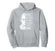 Never Underestimate Power of Girl With Book Hoodie RBG Ruth