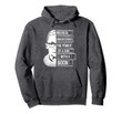 Never Underestimate Power of Girl With Book Hoodie RBG Ruth