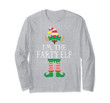 Farty Elf Christmas Matching Family Group Funny  Long Sleeve T-Shirt