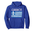 Vintage Greece Greek Flag Pride Hoodie