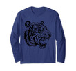 Big Tiger Jaguar Kitten Lion Bengal Leopard Kitty Long Sleeve T-Shirt