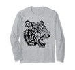 Big Tiger Jaguar Kitten Lion Bengal Leopard Kitty Long Sleeve T-Shirt
