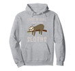Just A Girl Who Loves Sloths Hoodie Funny Cute Sloth Jacket