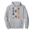 Attack on Titan Chibi All Characters Pullover Hoodie