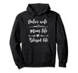 Police Wife Hoodie For Women