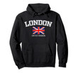 Vintage London England United Kingdom Souvenir Gift Pullover Hoodie
