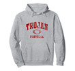 Trojan Football Fan Pullover Hoodie