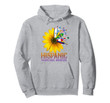 Hispanic Heritage Month National Latino Pretty Flower Flags  Pullover Hoodie