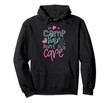 Funny Camp hair don't care Camping lover Cute camper women Pullover Hoodie