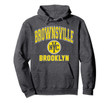 Brownsville Hoodie - NYC Varsity Style Yellow Print