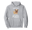 Just A Girl Who Loves Pugs Hoodie