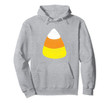 Halloween Candy Corn Vintage Illustration - Candy Corn   Pullover Hoodie