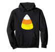 Halloween Candy Corn Vintage Illustration - Candy Corn   Pullover Hoodie