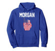 Morgan Tea Soccer Celebration Womens Gift Pullover Hoodie