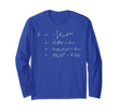 Standard Model Lagrangian Of Particle Physics Long Sleeve T-Shirt
