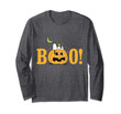 Peanuts Halloween Boo Pumpkin  Long Sleeve T-Shirt