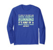 Funny Cross Country T-Shirt Long Sleeve - LS XC Running Tee