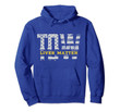 TOW Live Matter Tow Truck Gift Idea Thin Yellow Line  Pullover Hoodie