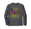 Halloween Third Grade Costume Boo Crew Long Sleeve T-Shirt