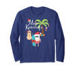 Mele Kalikimaka-Merry Christmas Hawaiian Long Sleeve T-Shirt