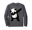 Dabbing Panda Shirt - Panda Bear Dab Dance Long Sleeve Shirt